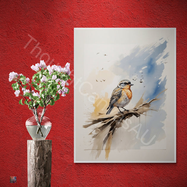 Brush Stroke Bird Wall Art I Flying Bird Painting I Freedom Wall Art I Inspirational Wall Decor I Watercolor Bird Art | Instant Download | 1 - Shoppers Haven  - Digital     