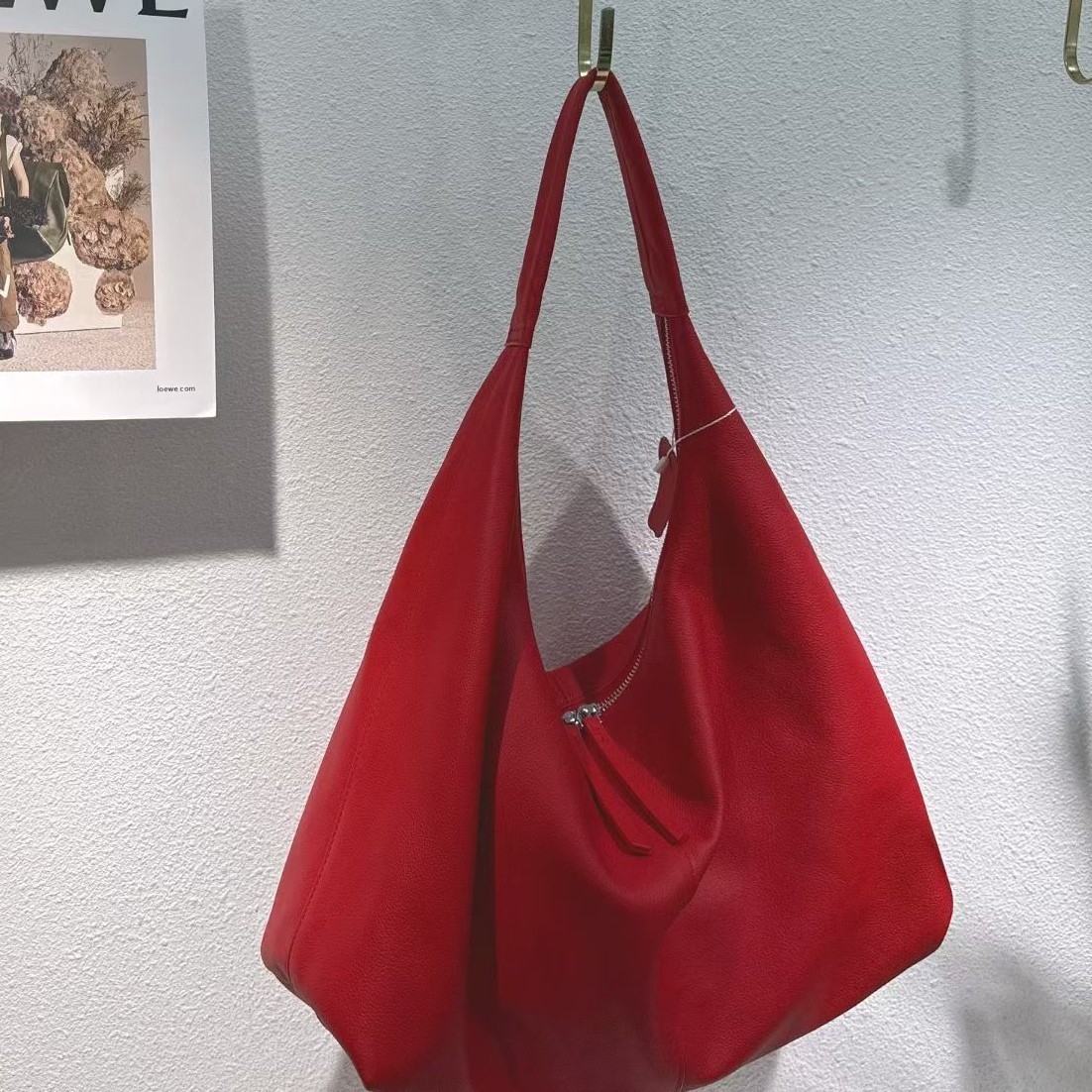 Full-Grain Cowhide Leather Tote Bag 2 Full-Grain Cowhide Leather Tote Bag - Image 2