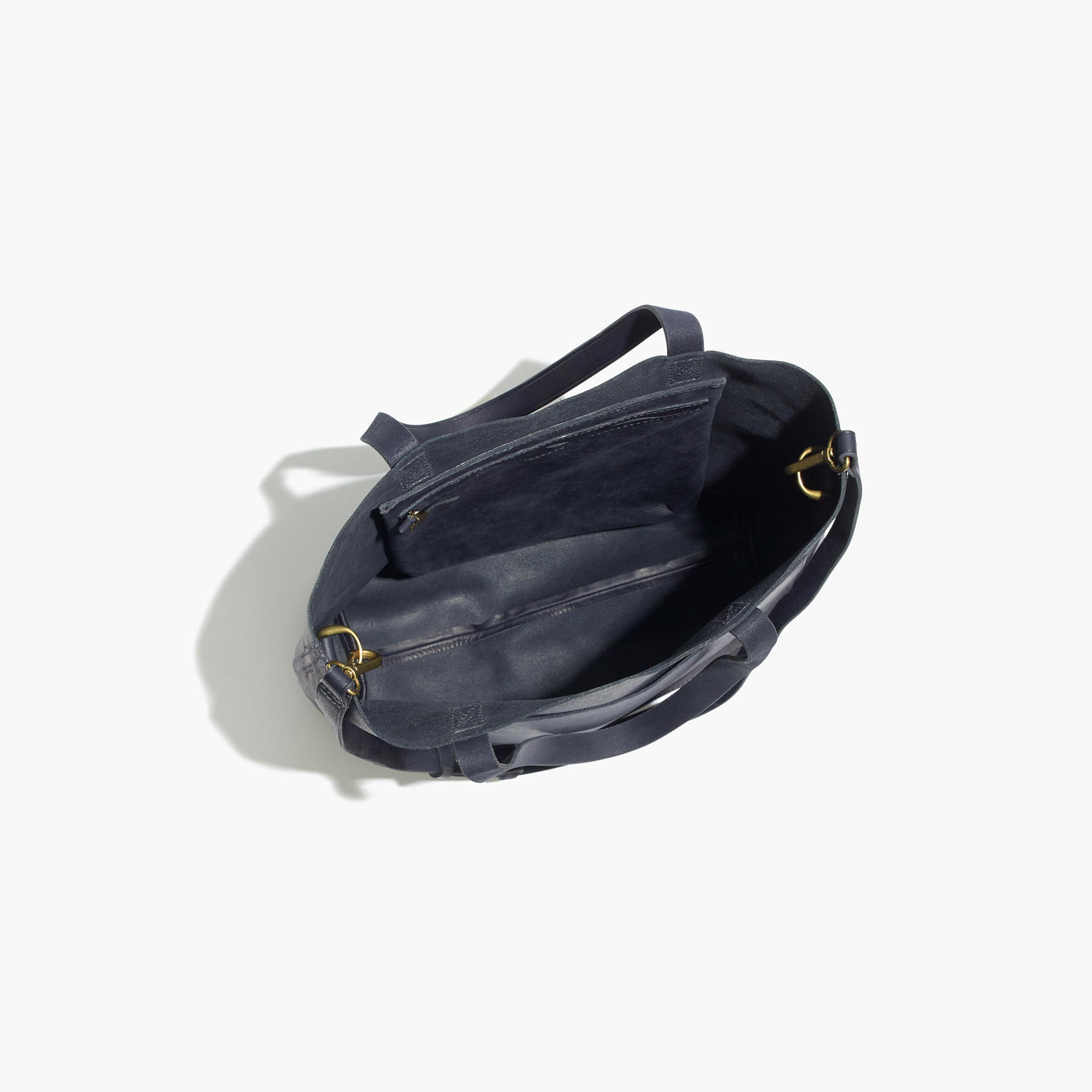 Leather Tote Bag - Open-Top and Zippered variations 5 Leather Tote Bag - Open-Top and Zippered variations - Image 5