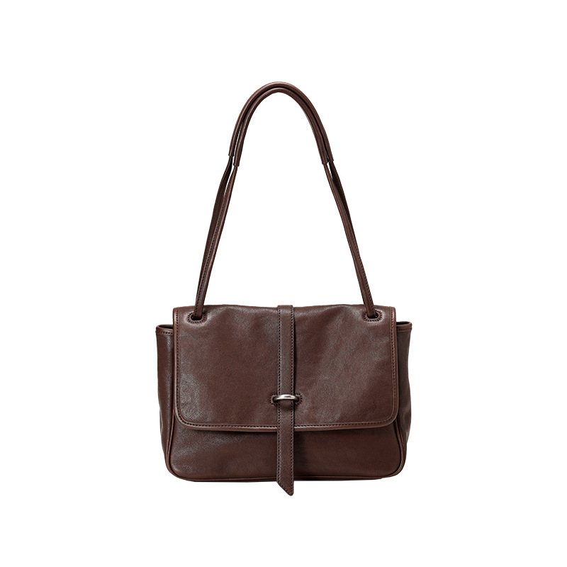 Leather Shoulder Tote Bag 5 Leather Shoulder Tote Bag - Image 5